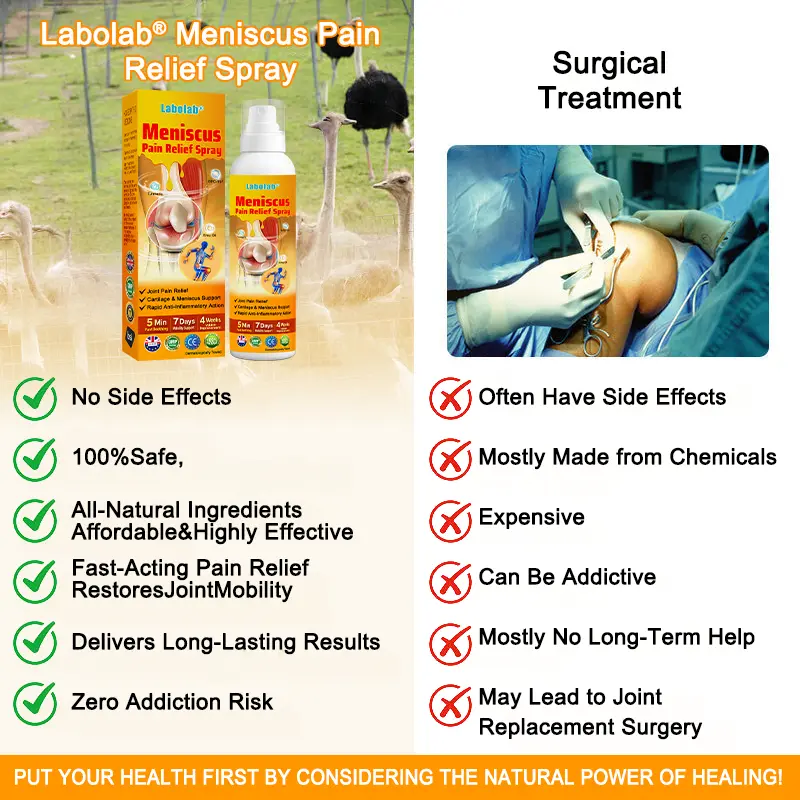 Labolab® BPC-157 + Turmeric & Emu Oil Meniscus Pain Relief Spray
