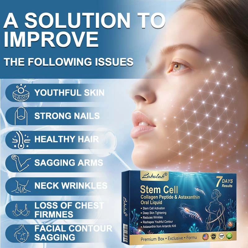 Labolab® Stem Cell – Collagen Peptides & Astaxanthin Oral Solution