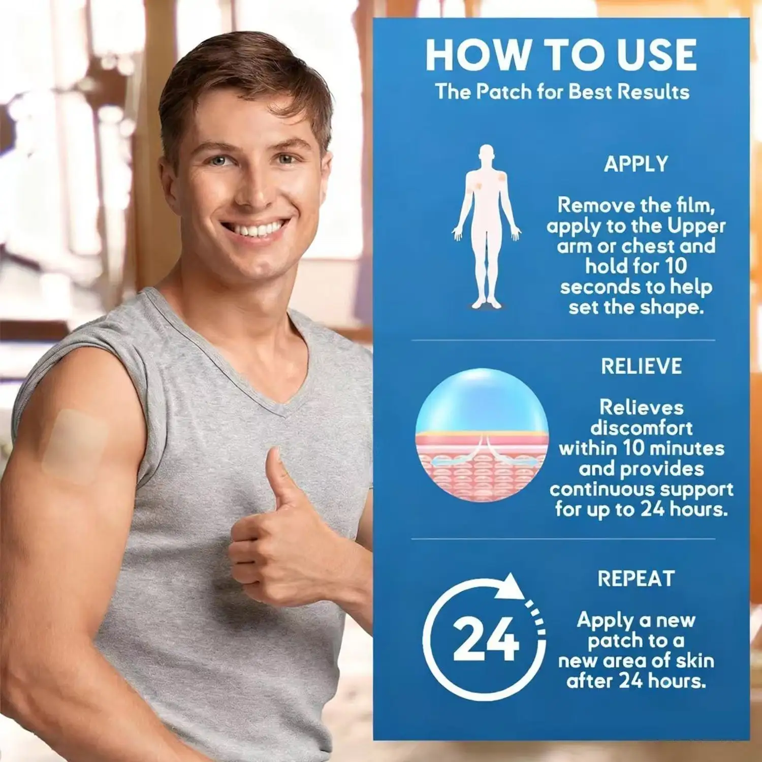 DoubleNano COPD Relief Patch - Image 2