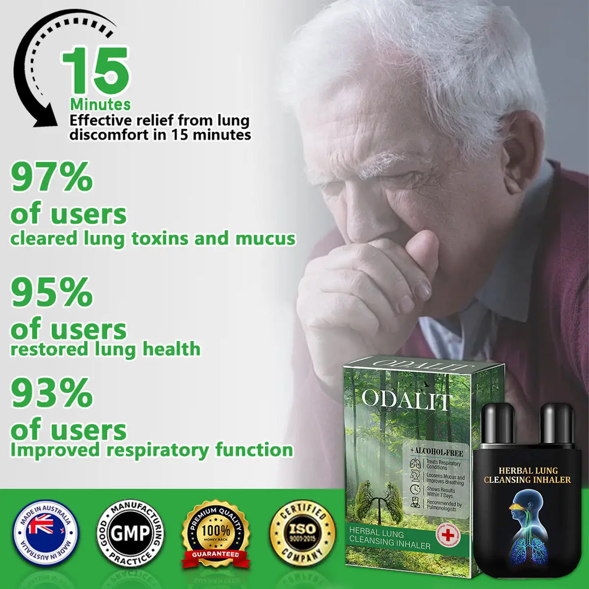 Herbal Lung Cleansing Inhaler - Image 2