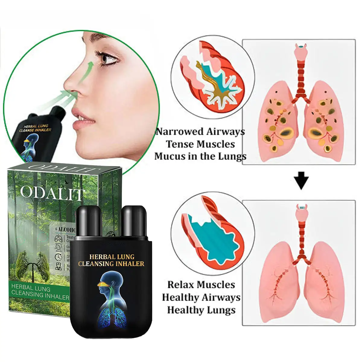 Herbal Lung Cleansing Inhaler - Image 5