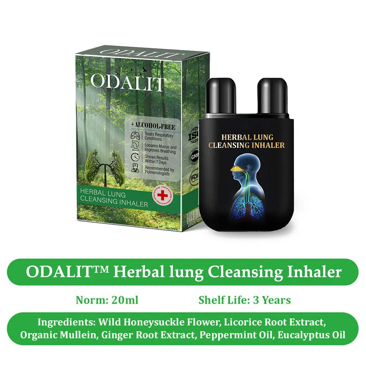 Herbal Lung Cleansing Inhaler - Image 8