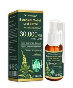 CareBreeze® Botanical Mullein Leaf Extract Lung Cleanse Spray