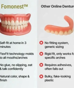 Fomonest™ Medical Full Denture with Strong Suctiond