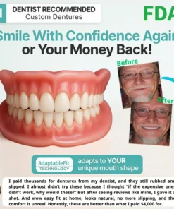 Fomonest™ Medical Full Denture with Strong Suctiond