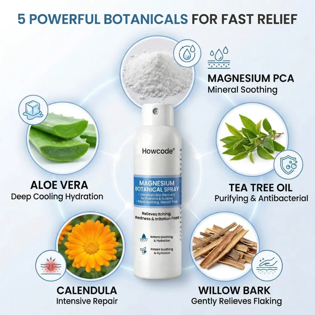 Howcode® Magnesium Botanical Spray