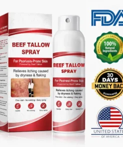 OUR+™ Beef Tallow Spray for Itchy, Flaky Psoriasis Skin