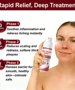 OUR+™ Beef Tallow Spray for Itchy, Flaky Psoriasis Skin