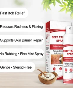 OUR+™ Beef Tallow Spray for Itchy, Flaky Psoriasis Skin